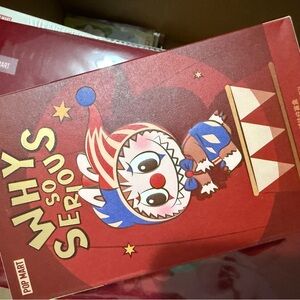 Why So Serious Labubu pendant